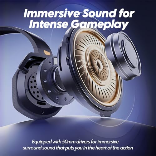 NUBWO-G06-Double-Casque-Gaming-sans-Fil-avec-Microphone-pour-PS5-PS4-PC-NS-Mobile-24-GHz-Wireless-53-Bluetooth-Batterie-de-100-Heures-Pilotes-de-50mm-Orange-0-3